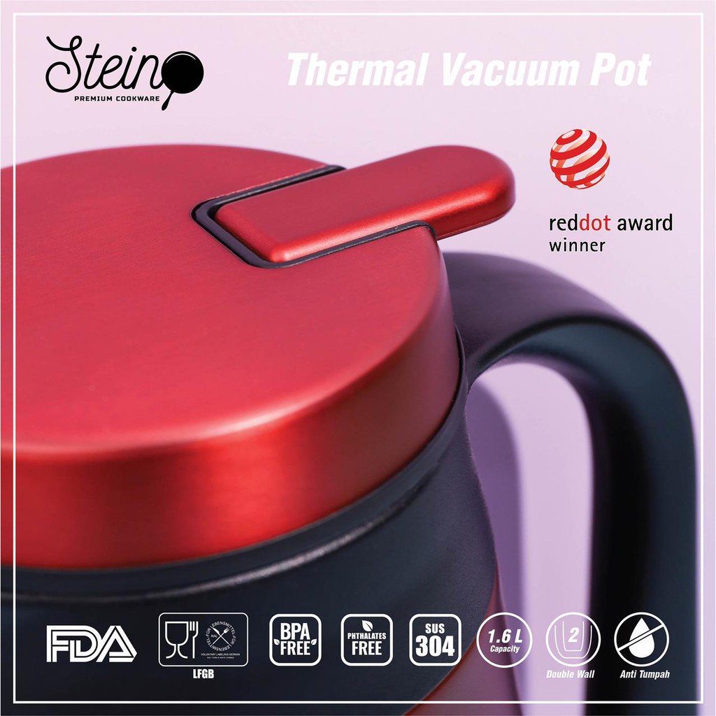 Stein - Thermal Vacuum Pot 1600ml / Termos Air Panas