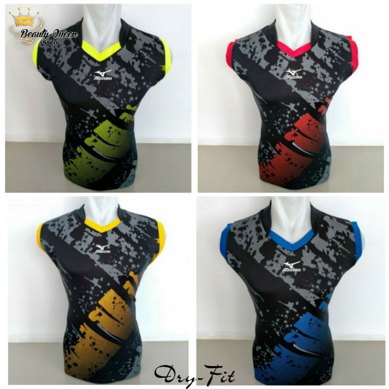 atasan singlet lekbong badminton olahraga kaos bola jersey futsal baju volly