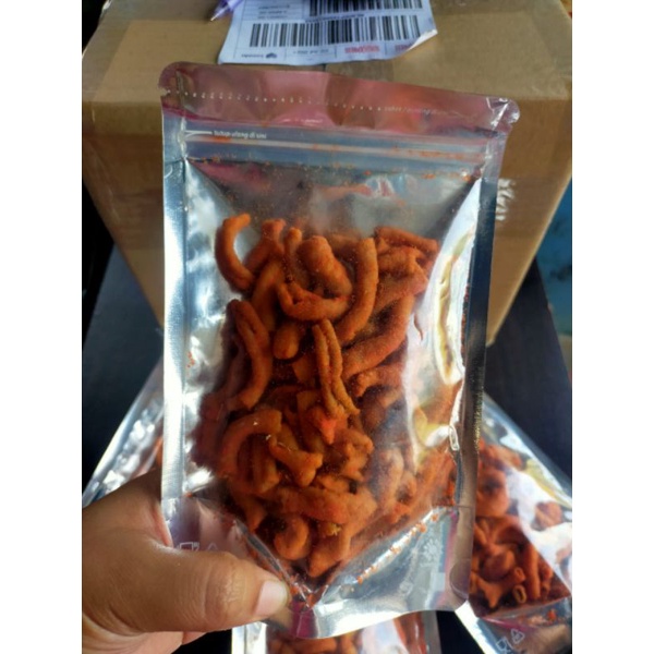 KERIPIK USUS EXTRA PEDAS BERAT 80G