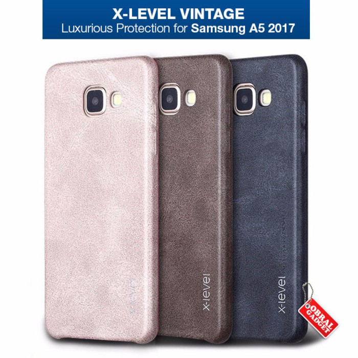 Soft Case Samsung Galaxy A5 2017 Casing X-Level Vintage