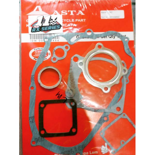 Paking/gasket mesin fullset Yamaha RXZ~RZR