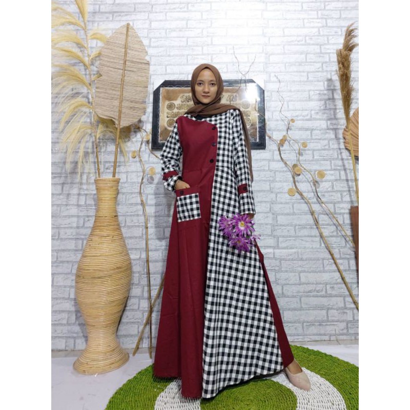 NEW GAMIS RENA BY SETIA D //GAMIS QL //FASHION MUSLIM