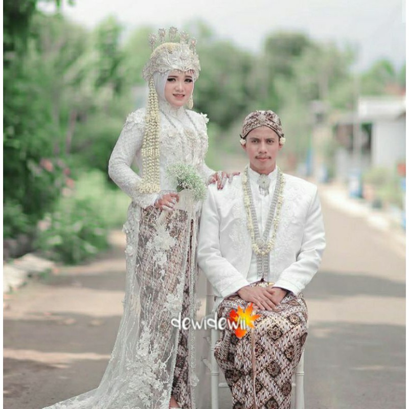 [Sepasang] Jarik Pengantin Prodo - Motif Parang Matahari || Instan &amp; Lembaran