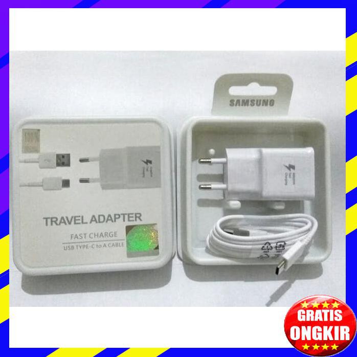 ACC HP CHARGER SAMSUNG S8 A3 A5 A7 2017 FAST CHARGING USB TYPE C ORI