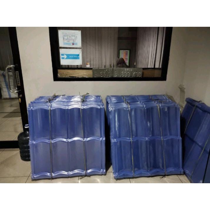 GENTENG TRANSPARAN 2 X 4 BAHAN PVC Tebal 1 mm