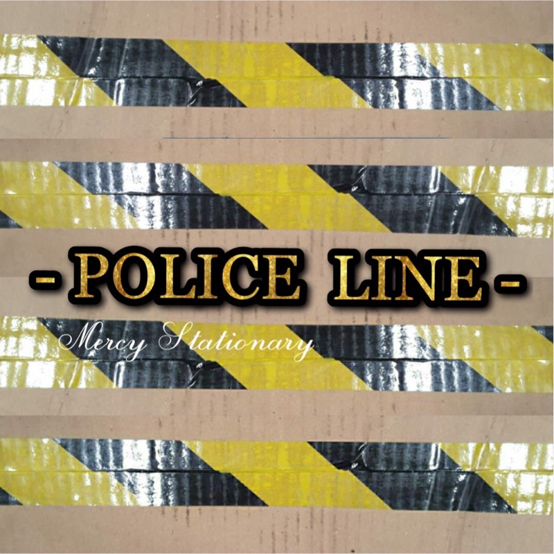 

OPP Police Line Tape 48 mm 90 Yard Restricted Area - Pembatas Area - Dilarang Masuk - Private Area Tape