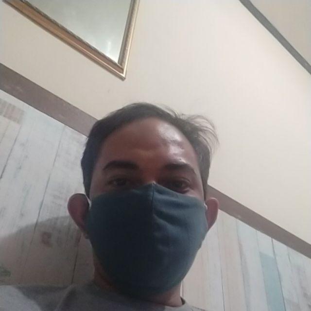 Masker Kain Lapis Ganda Nyaman Murah!!