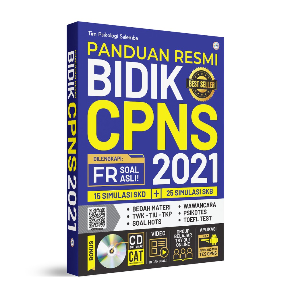 Buku Cpns Panduan Resmi Bidik Cpns 2021 Shopee Indonesia