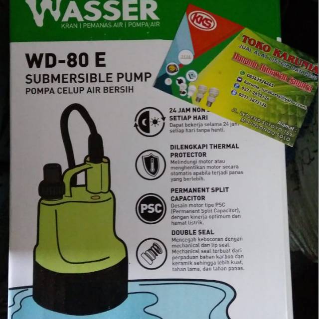 Pompa Celup Wasser WD-80E