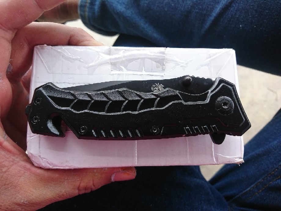 Pisau Lipat Boker Cs Go Portable Folding Knife Square Head