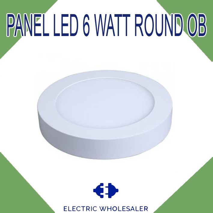 PANEL LED 6 WATT ROUND OB