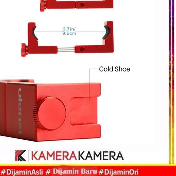 ☇ ULANZI IRON MAN 2S ST-02S 65MM to 95MM Tripod Phone Mount BLACK ➩