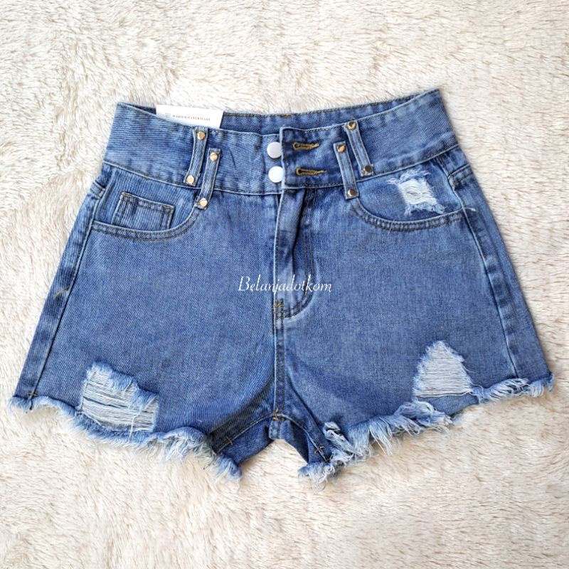 MISS LORA HOT PANT / HOTPANT JEANS / CELANA PENDEK JEANS
