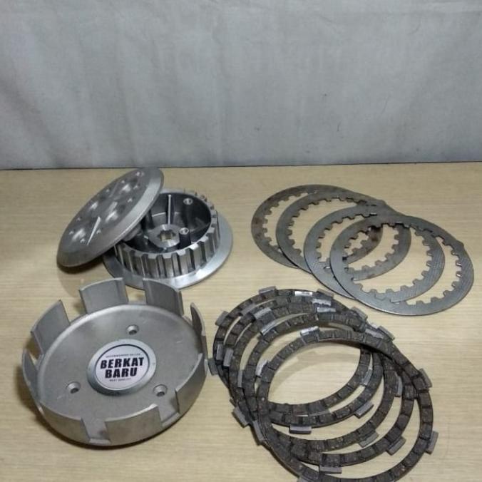 @@@@] Rumah Kaki 4 Plat Kampas Kopling Set Yamaha DT100 DT100X DT 100