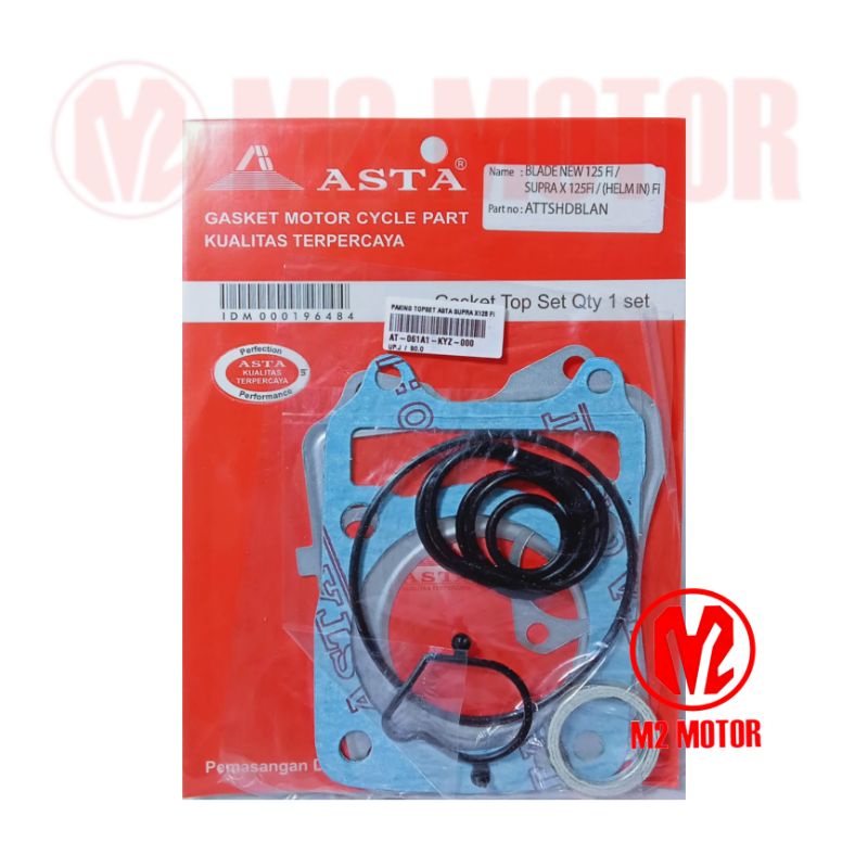 PAKING TOPSET SUPRA X125 FI PAKING GASKET TOP SET ASTA