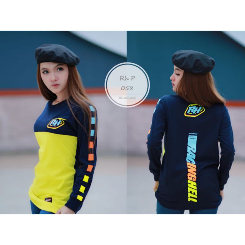 T-SHIRT RH57 / KAOS RACING HELL PANJANG / RHP058 (ORIGINAL)