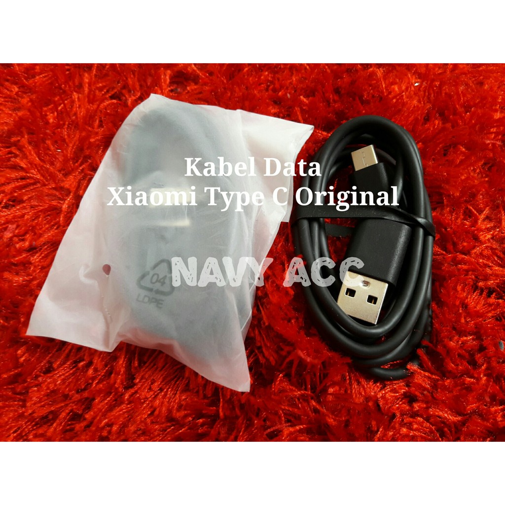 Kabel Data XIAOMI Type-C Mi4C ORIGINAL ORI 100% Micro USB Cable Tipe C