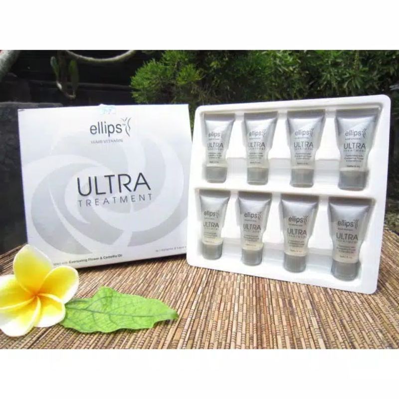 ⭐ YUKI ⭐ (TUBE MINI) ELLIPS ULTRA TREATMENT Vitamin Rambut Elips