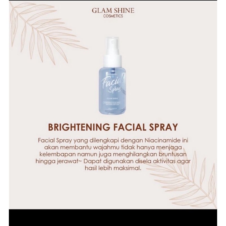 facial spray glamshine