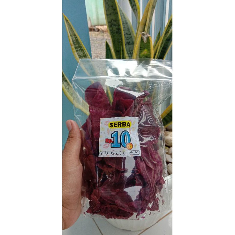 

SERBA SEPULUH RIBU | KERIPIK UBI UNGU