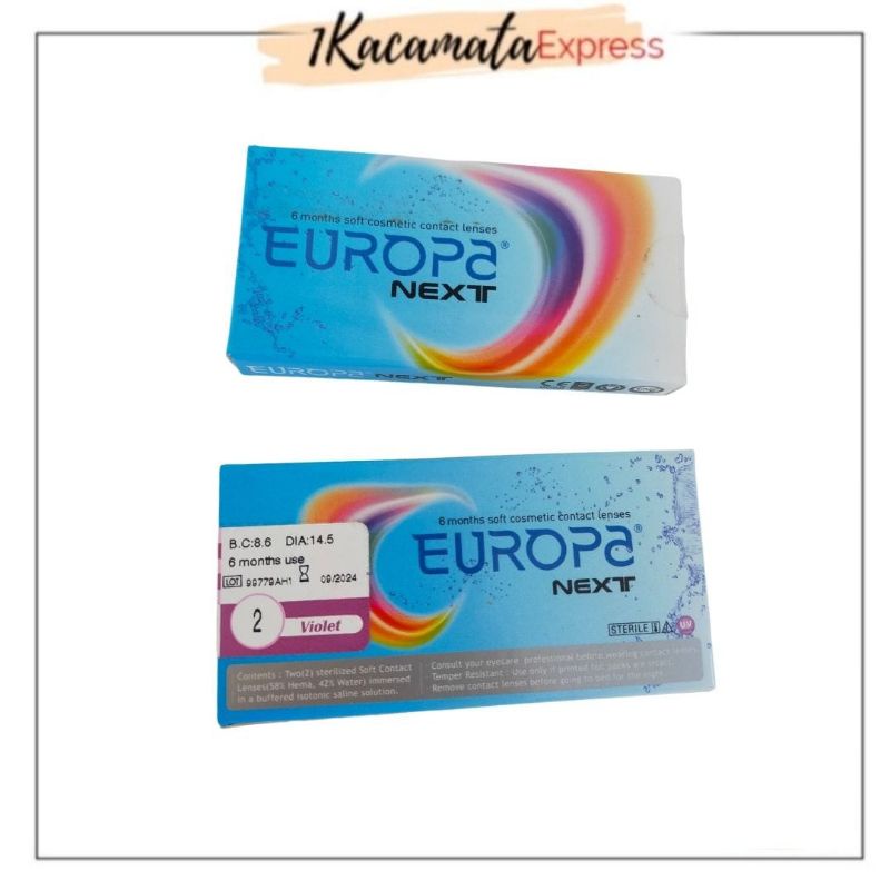 SOFTLENS WARNA MINUS EUROPA NEXT VARIAN MINUS KECIL
