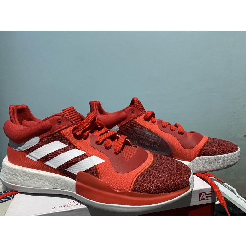 Sepatu Adidas Marquee Boost  Low Red Uk 11