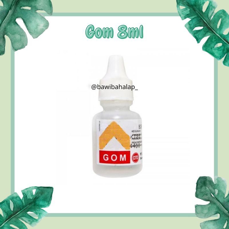 Gom gliserin (obat sariawan atau capuran slime)