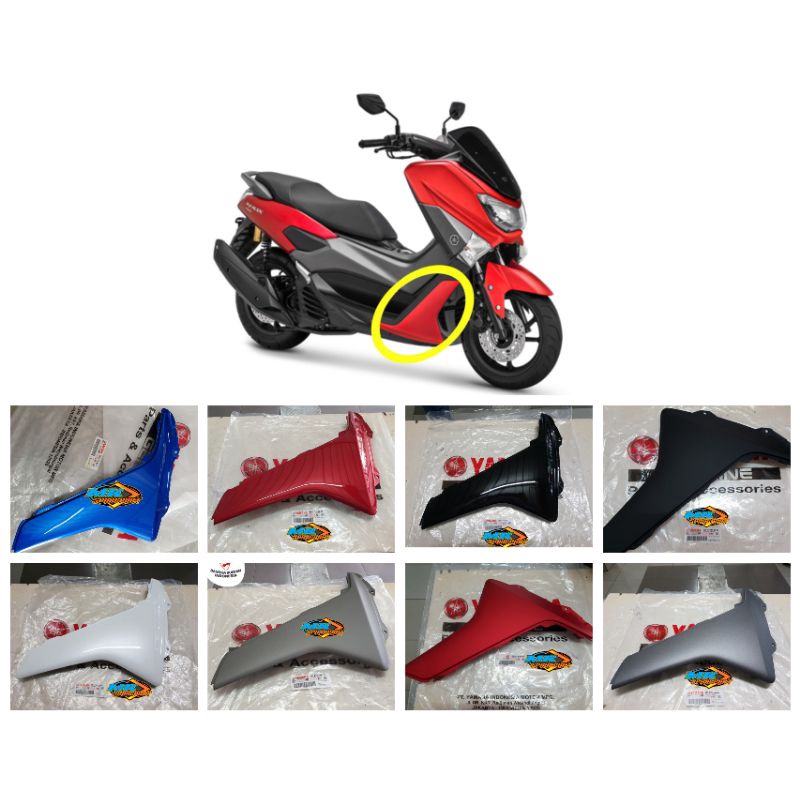 Mole side, Cover sayap body bawah NMAX N MAX Old lama 2015-2019 kanan/kiri Original Yamaha (satuan)