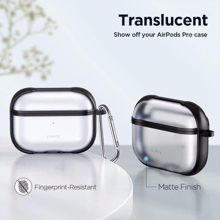 Apple Airpods Pro ESR New ARCYLIC DOFF Clear Premium Case + Strap