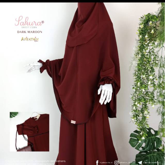 Set Gamis Sakura by Afifatin