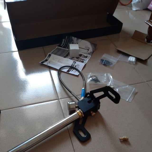 Pompa Pcp Murah Baracuda Kaki Lipat  4500 Psi Stainless Steel