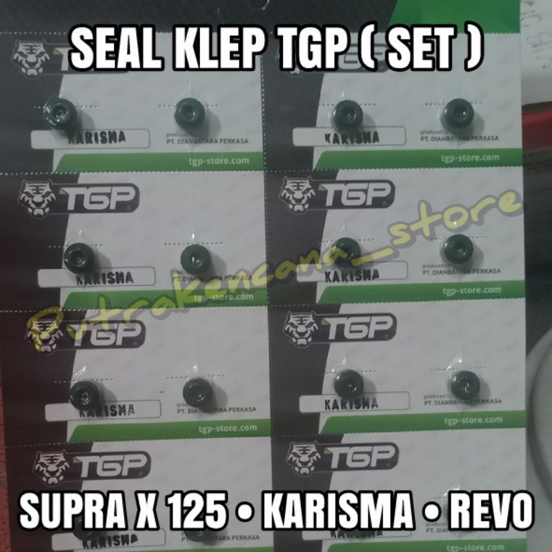 SEAL KLEP HONDA SUPRA X 125 KARISMA REVO - SET TGP ORIGINAL