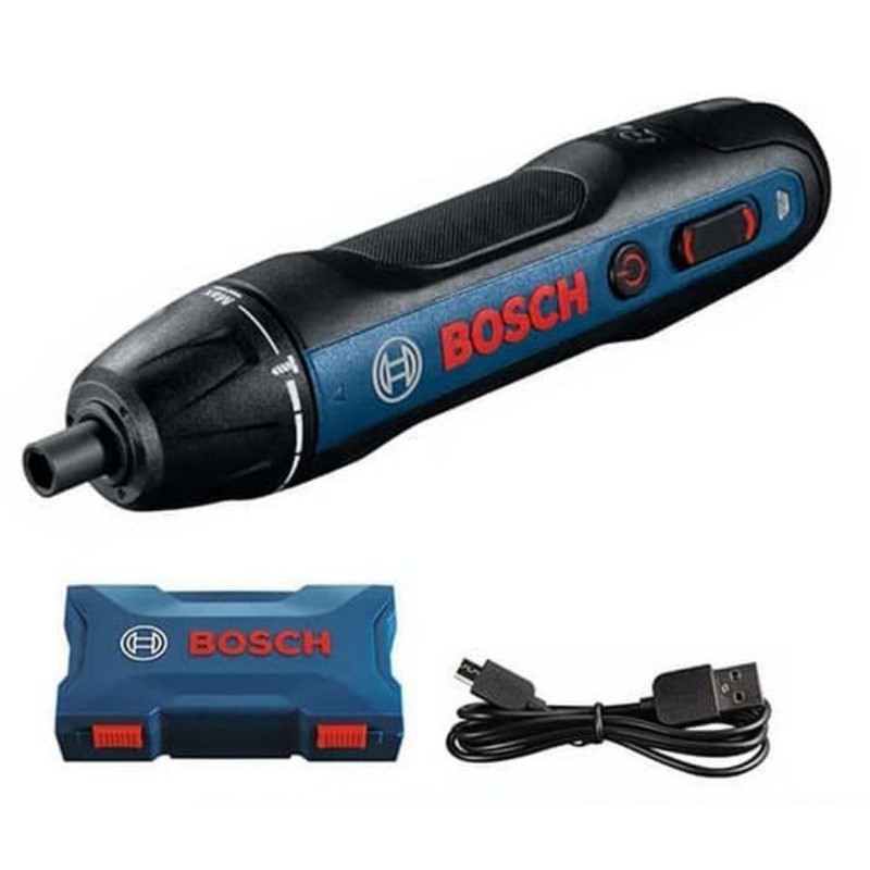 Bor Baterai Cordless Drill BOSCH GO GEN2 &amp; 25 Pcs X-Line Mata Obeng