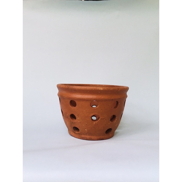 Pot Tanah Liat “Sumbul” - Pot Gerabah - Pot Tanah Liat - Pot Anggrek - Clay Pot - Orchid Pot