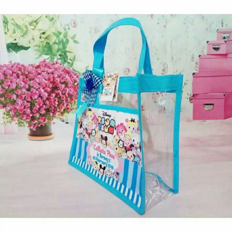 

25x20x10 Tanpa Min Order!!! Free Desain! Free Nama Teman2! Tas Ultah Murah! Tas Aqiqah Murah!!!