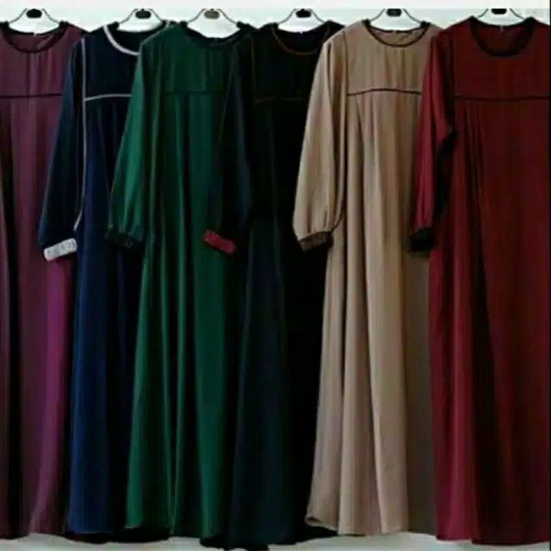 Baju Gamis Simpel / Aumi Dress