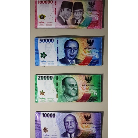 DOMPET GAMBAR UANG BARU.