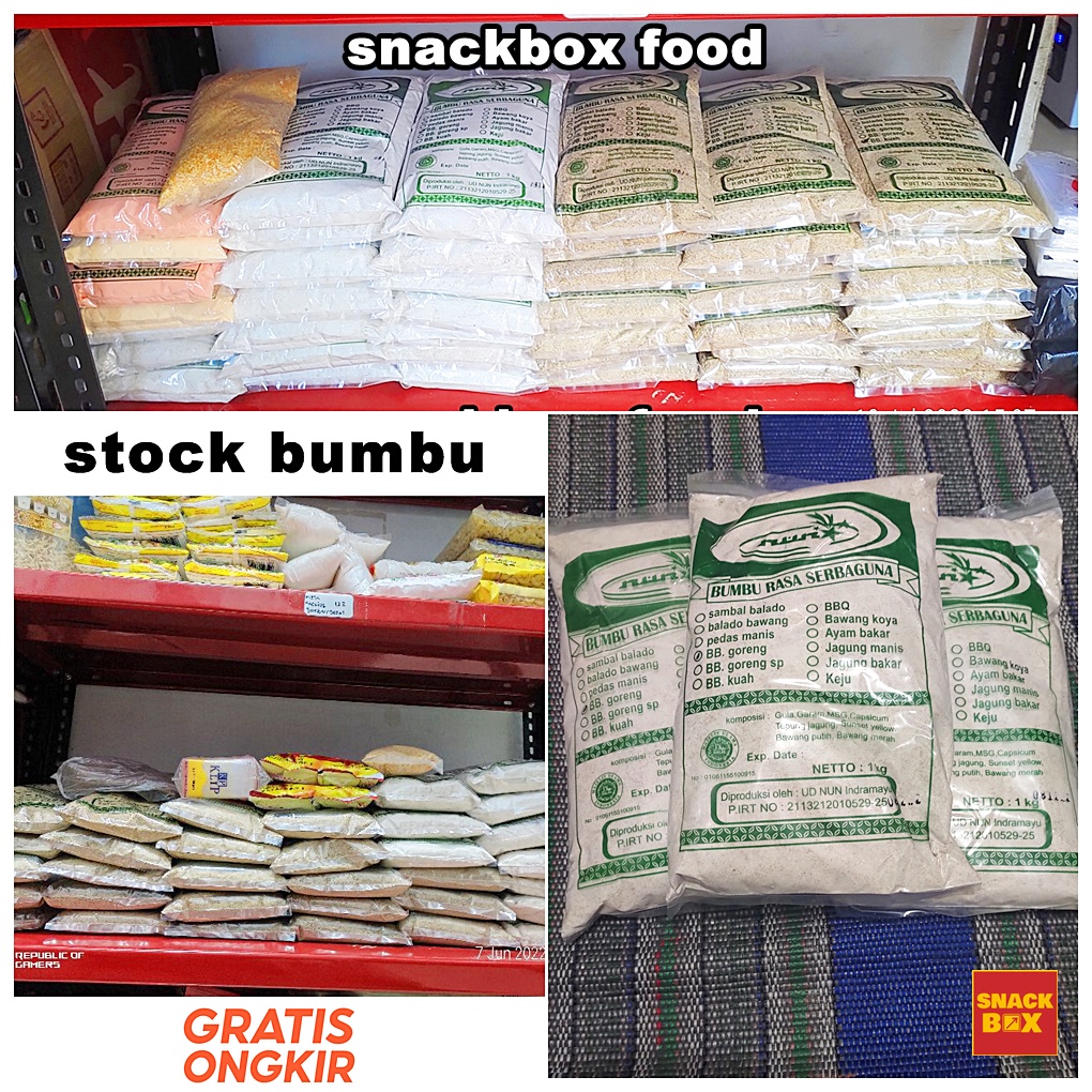 

Nafariz724 Bumbu Goreng Martabak Telor, Cilor, Kebab Telor 1Kg, Repack 500Gr
