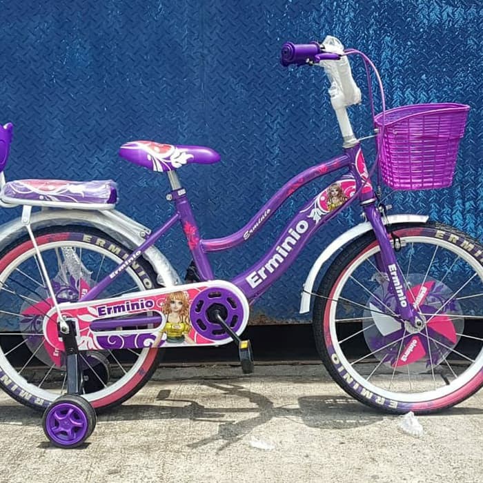 TERMURAH DISKON sepeda anak perempuan mini 18 inch TERMURAH DISKON sepeda anak perempuan mini 18 inch