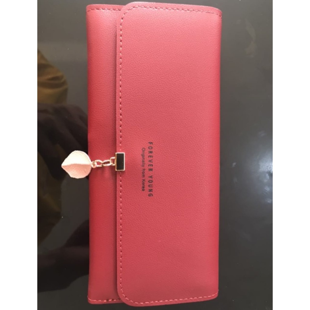 *ALIBABA1688*COD Dompet Wanita Impor B17 Dompet Kulit Panjang Tipis C8