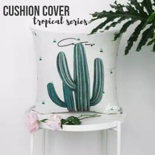 Cushion Cover / Sarung Bantal Tropical Series (New)