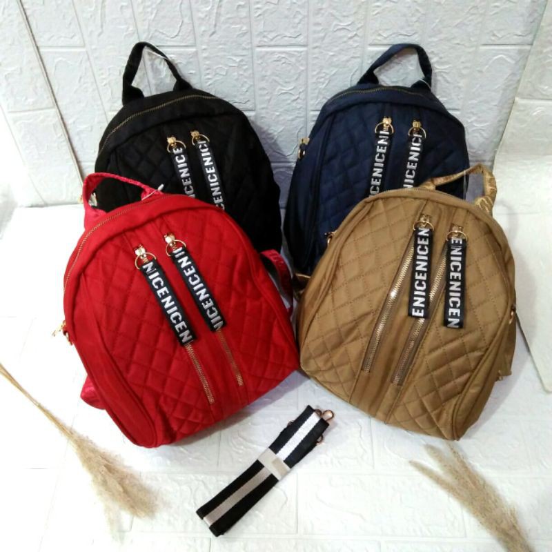 TAS FASHION RANSEL CEWEK 2 IN 1 HOME 60628 BISA DIJADIKAN RANSEL BISA DI SELEMPANG