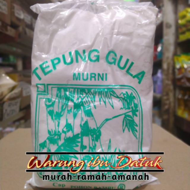 Jual Gula Halus Tepung Gula Murni Cap Pohon Bambu 500gr Indonesiashopee Indonesia 0859