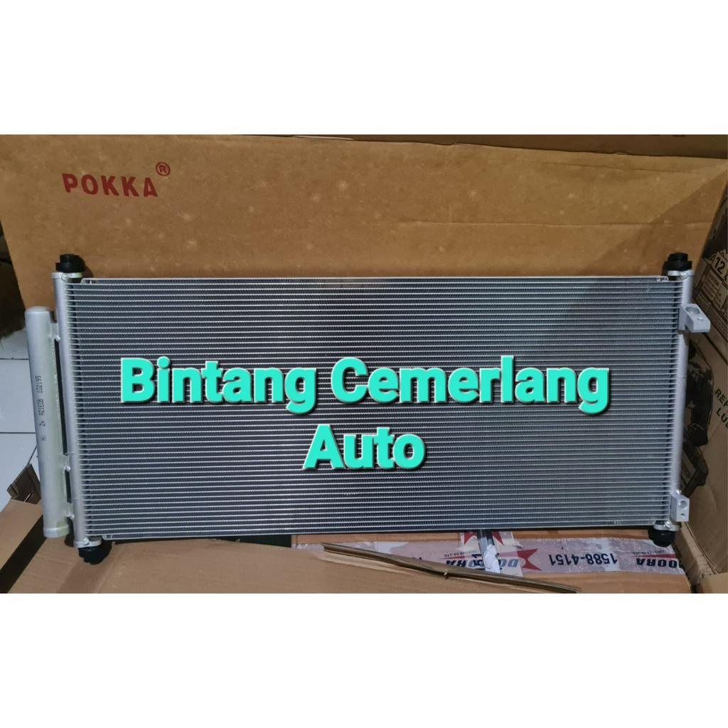 KONDENSOR CONDENSOR AC MOBIL FREED DAN JAZZ RS LAMA