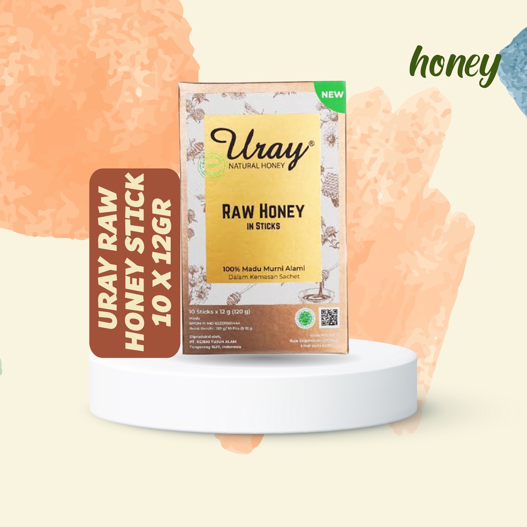

Madu uray stick Raw Honey 10 stick x 12 gram