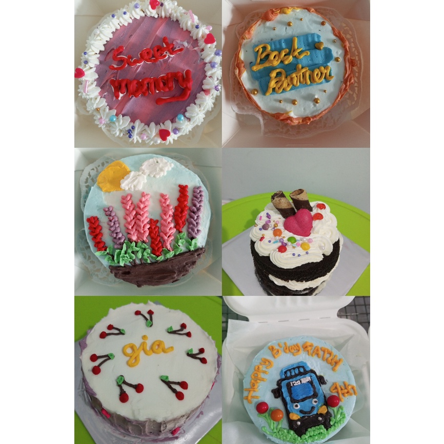 

Bento Cake / Mini Cake / Tart Mini