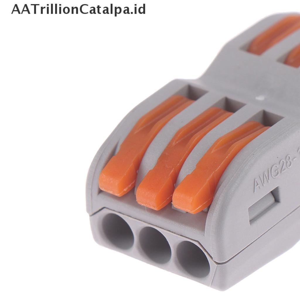 Blok Terminal Konektor Kabel Listrik SPL-1 2 3 Arah Dapat Digunakan Kembali