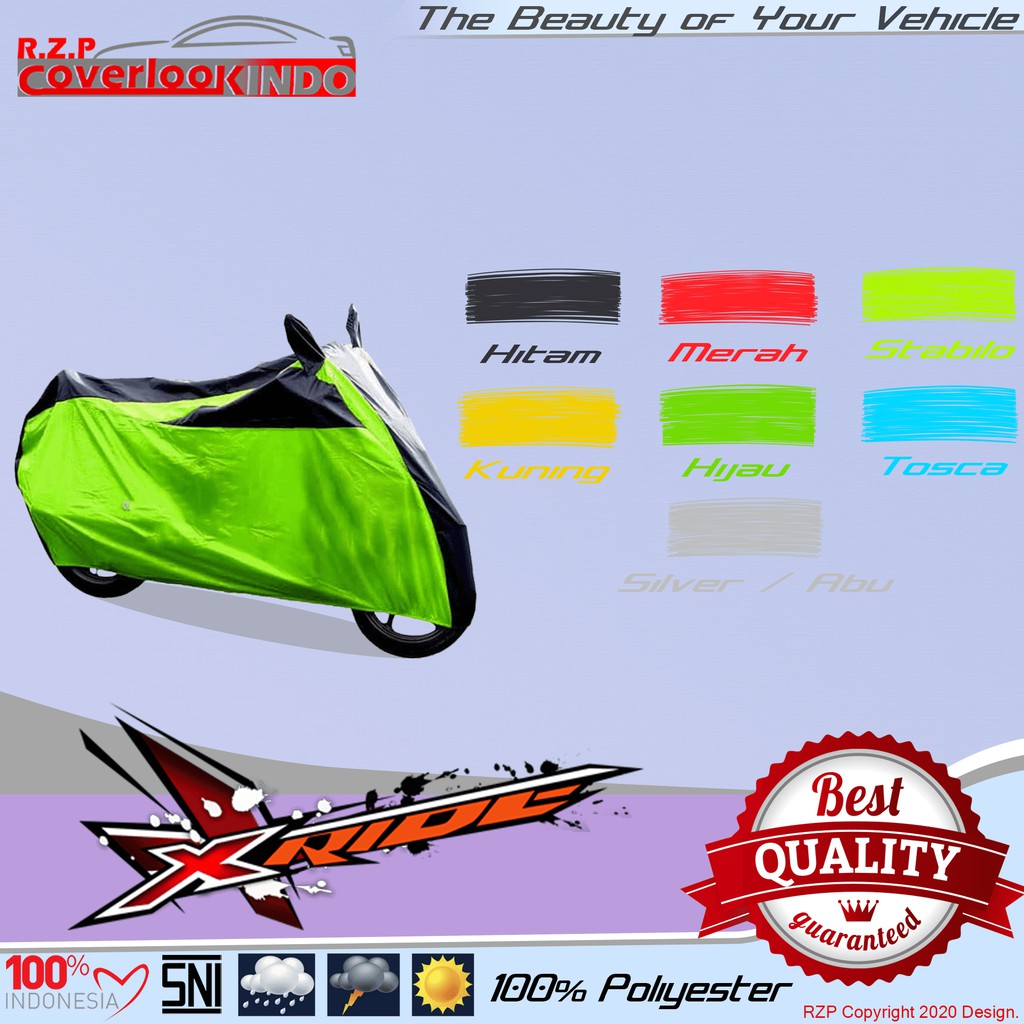 MANTEL MOTOR XRIDE COVER MOTOR XRIDE SELIMUT MOTOR XRIDE BERKUALITAS