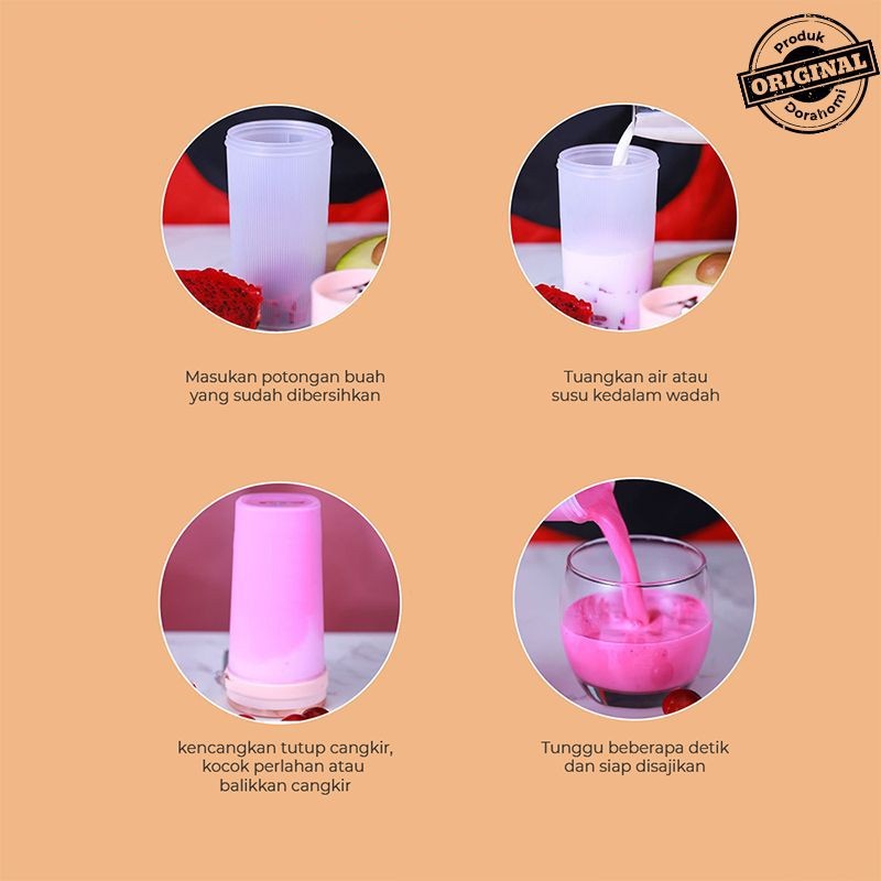 GW Portable Juicer Cup Blender Botol Portabel