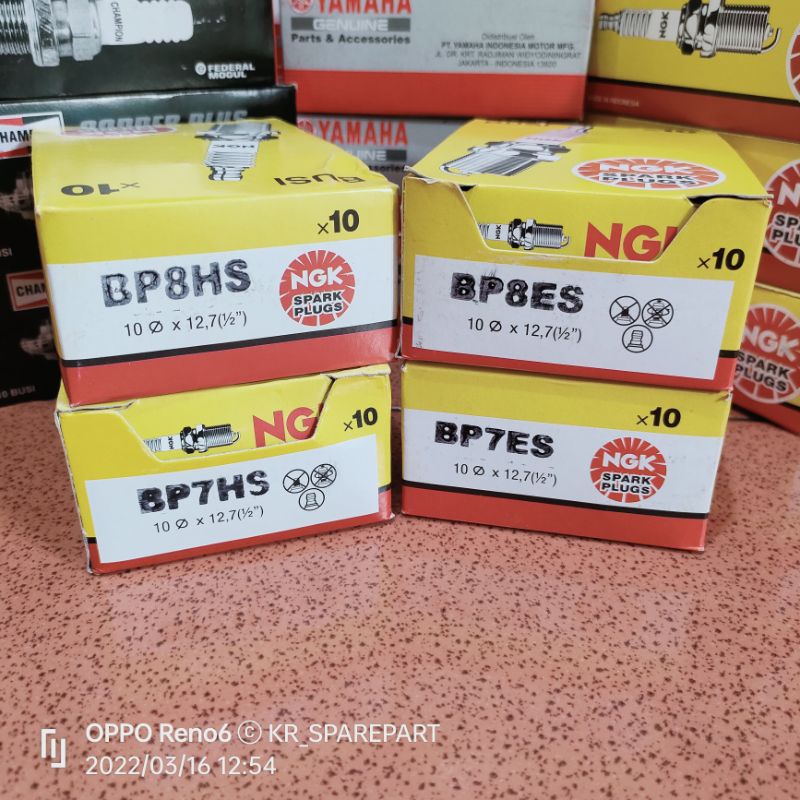 busi ngk 2tak bp7hs / bp8es harga 10pcs